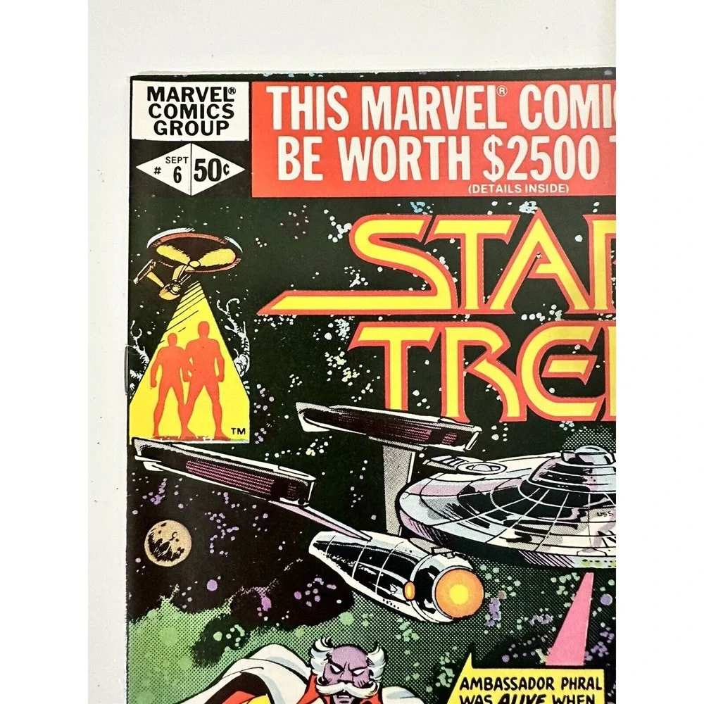 STAR TREK Lot Of 2 #1 #6 Marvel‎ 1979 Star-studded 23rd Century Odyssey Today
